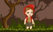 Red Girl in the Woods