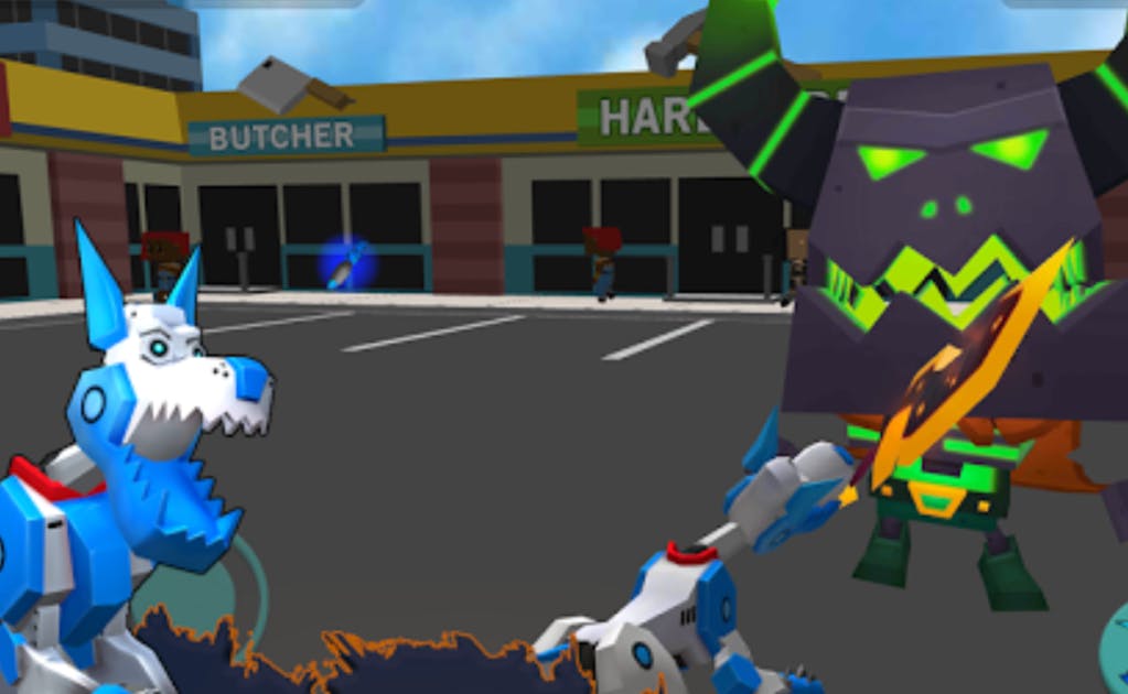 Robot Butcher 🕹️ 🏃  Jogo de navegador de ação