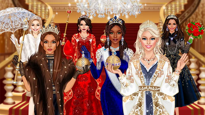 Royal Dress Up - Fashion Queen 🕹️ Play on CrazyGames