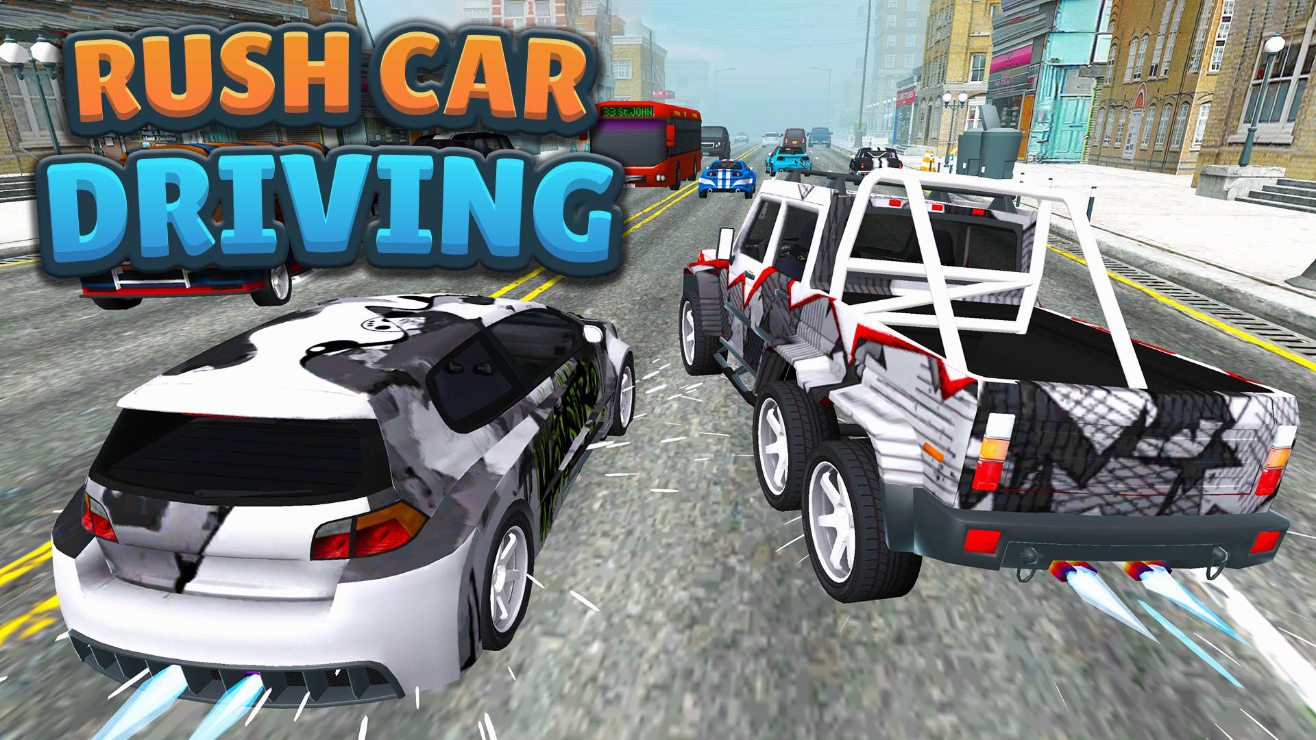 Rush Car Driving: Race Master 🕹️ Play on CrazyGames