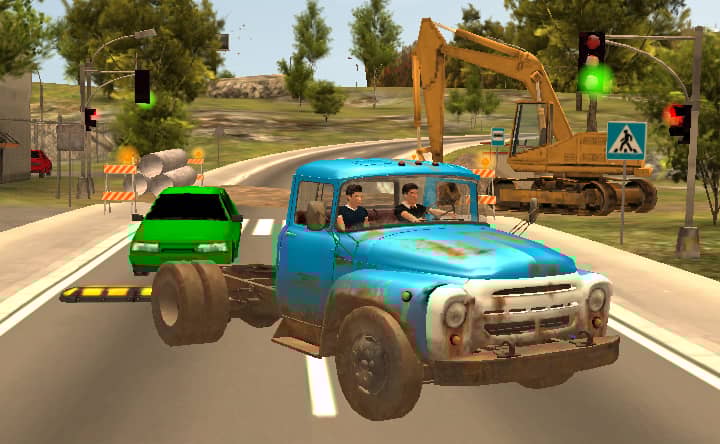 Truck driving games simulator Truck driving games simulator