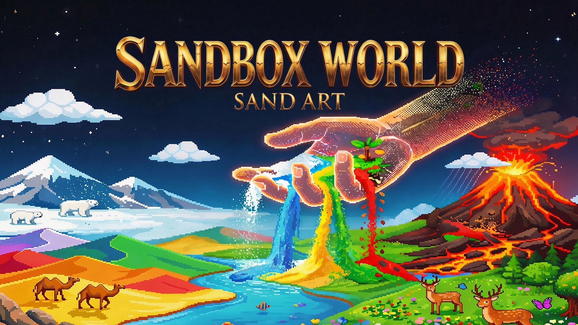 Sandbox World: Sand Art