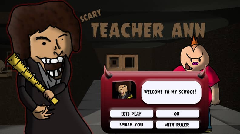 Scary Teacher Ann 3D 🕹️ Play on CrazyGames