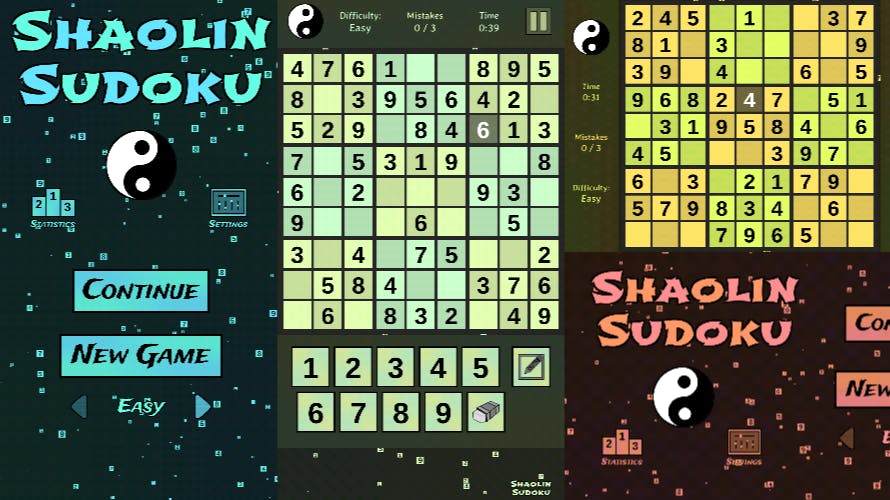 Shaolin Sudoku