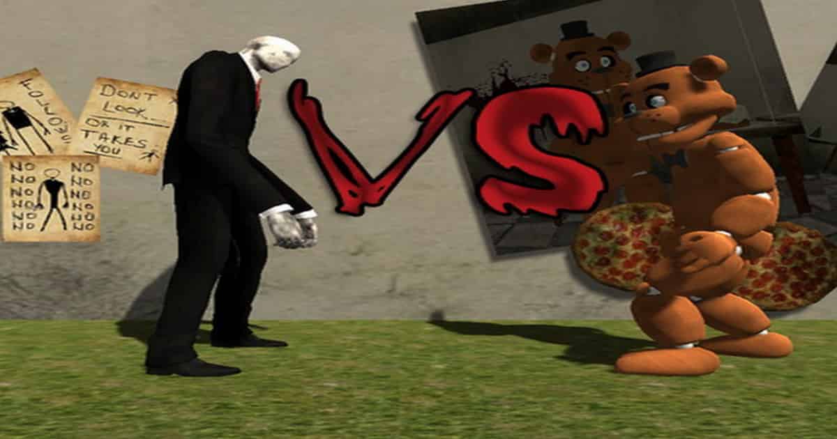 Slenderman VS Freddy The Fazbear 🕹️ Play Slenderman VS Freddy The Fazbear on CrazyGames