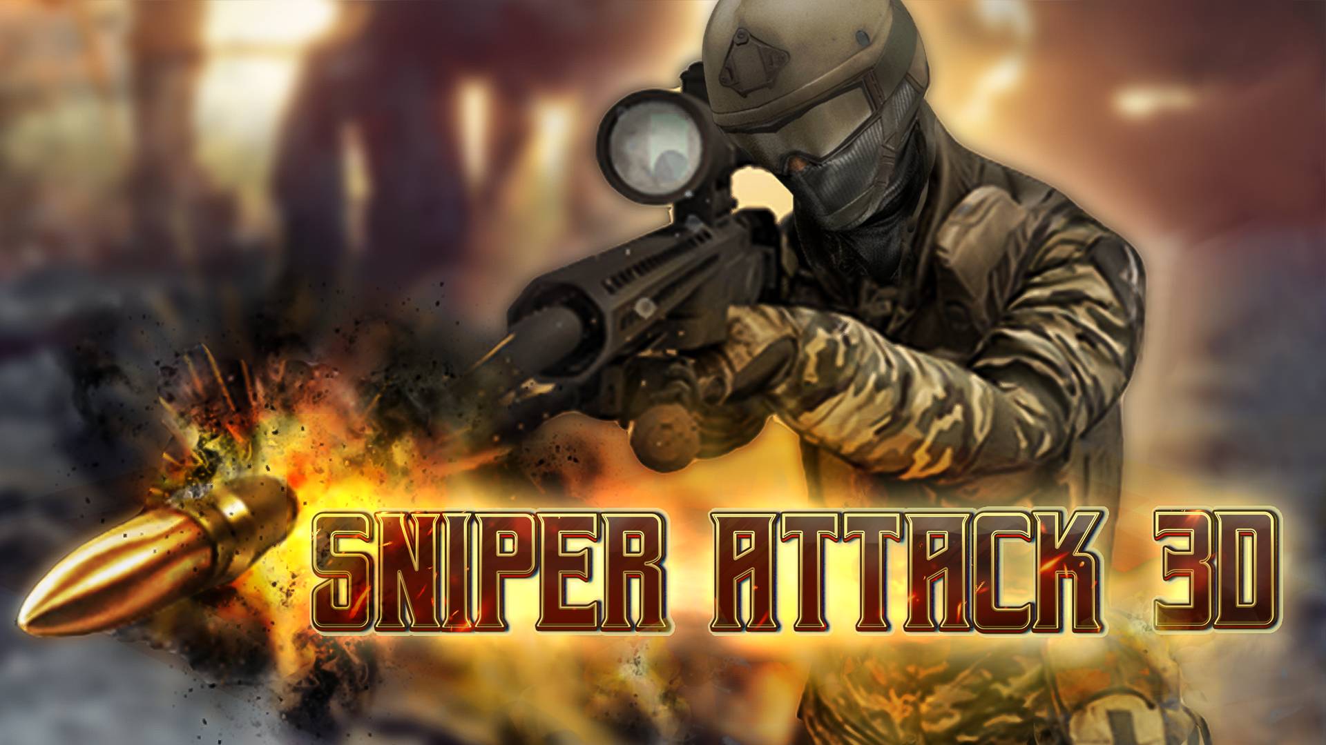 Sniper Attack 3D: Shooting War 🕹️ Play on CrazyGames