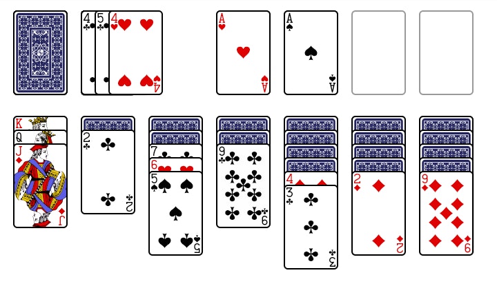 Spider Solitaire 2 Suits Game Files - Crazy Games