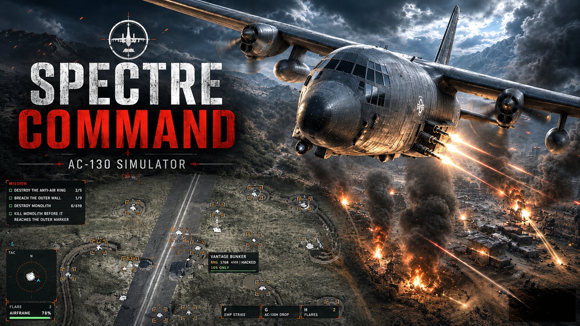 Spectre Command- AC130 Simulator