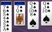 2 suit spider solitaire card game