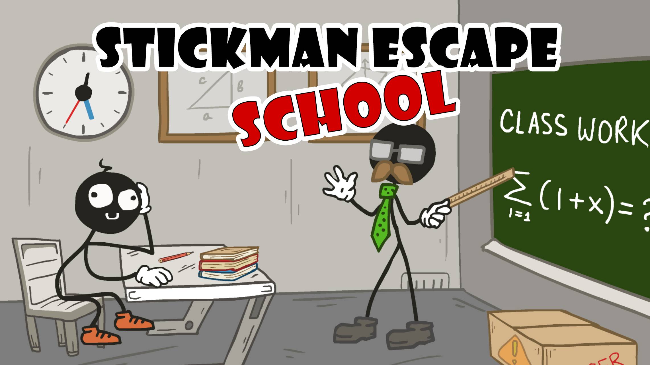 school escape stickman