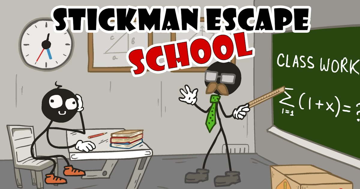 Stickman Escape School 🕹️ Play on CrazyGames