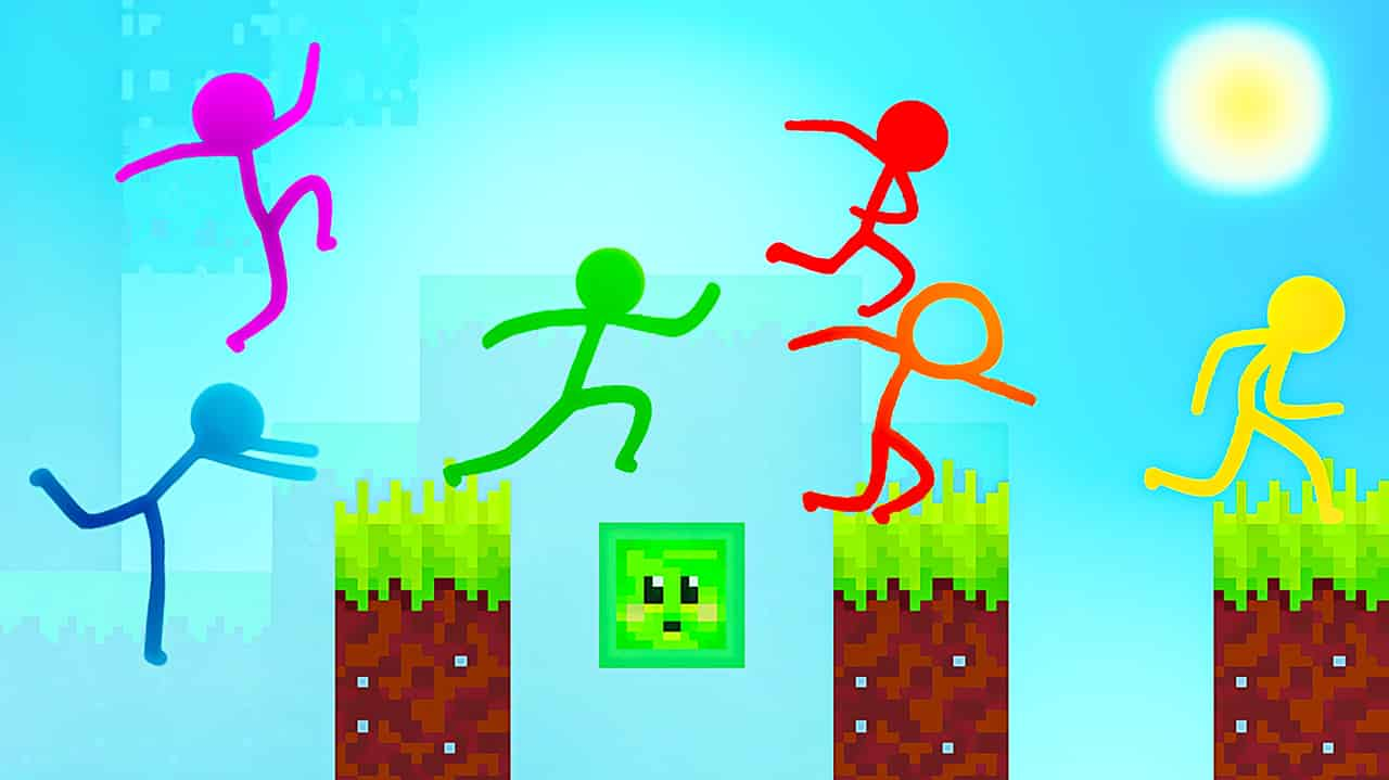 Stickman Parkour 2: Lucky Block 🕹️ Chơi Stickman Parkour 2: Lucky Block  Trên Crazygames