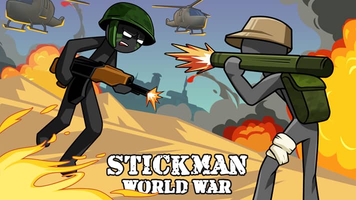 Stickman World War 🕹️ Play on CrazyGames