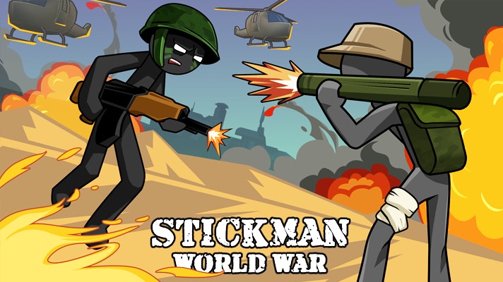 Stickman World War 🕹️ Play On Crazygames