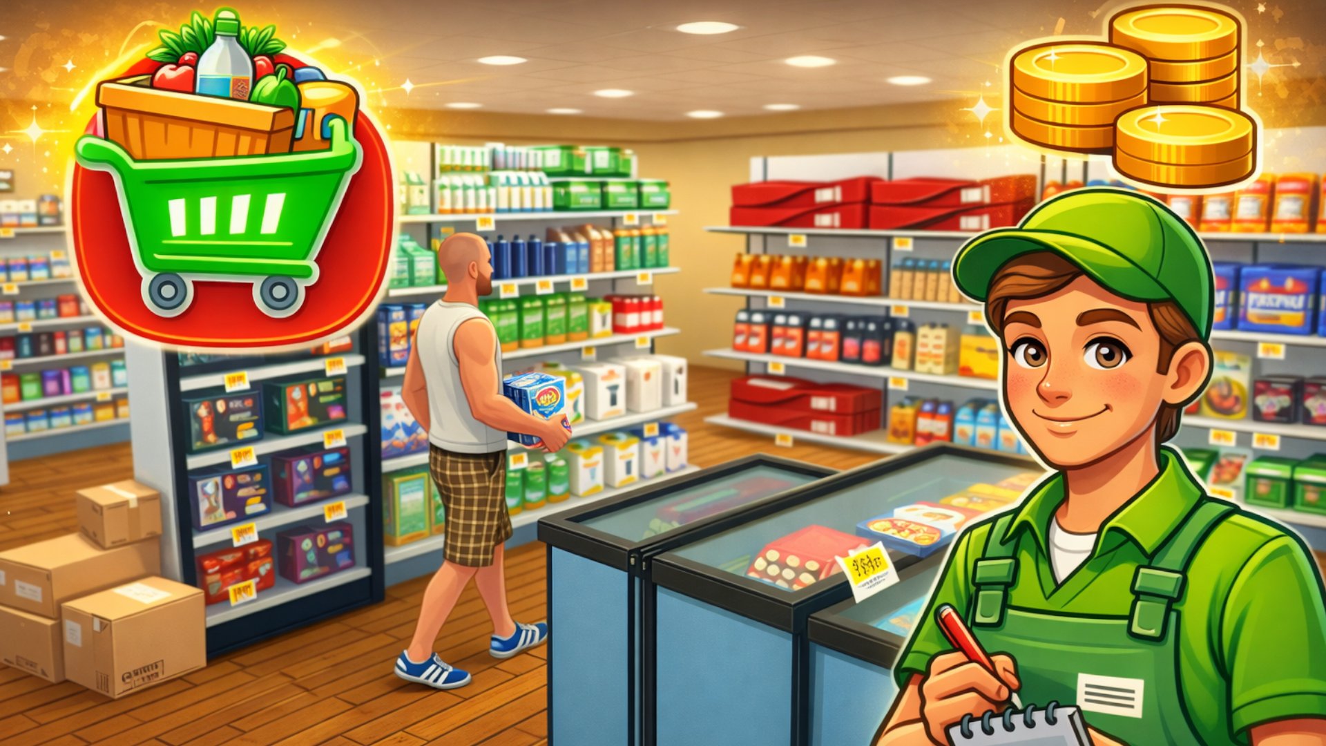 Supermarket Simulator: Desert