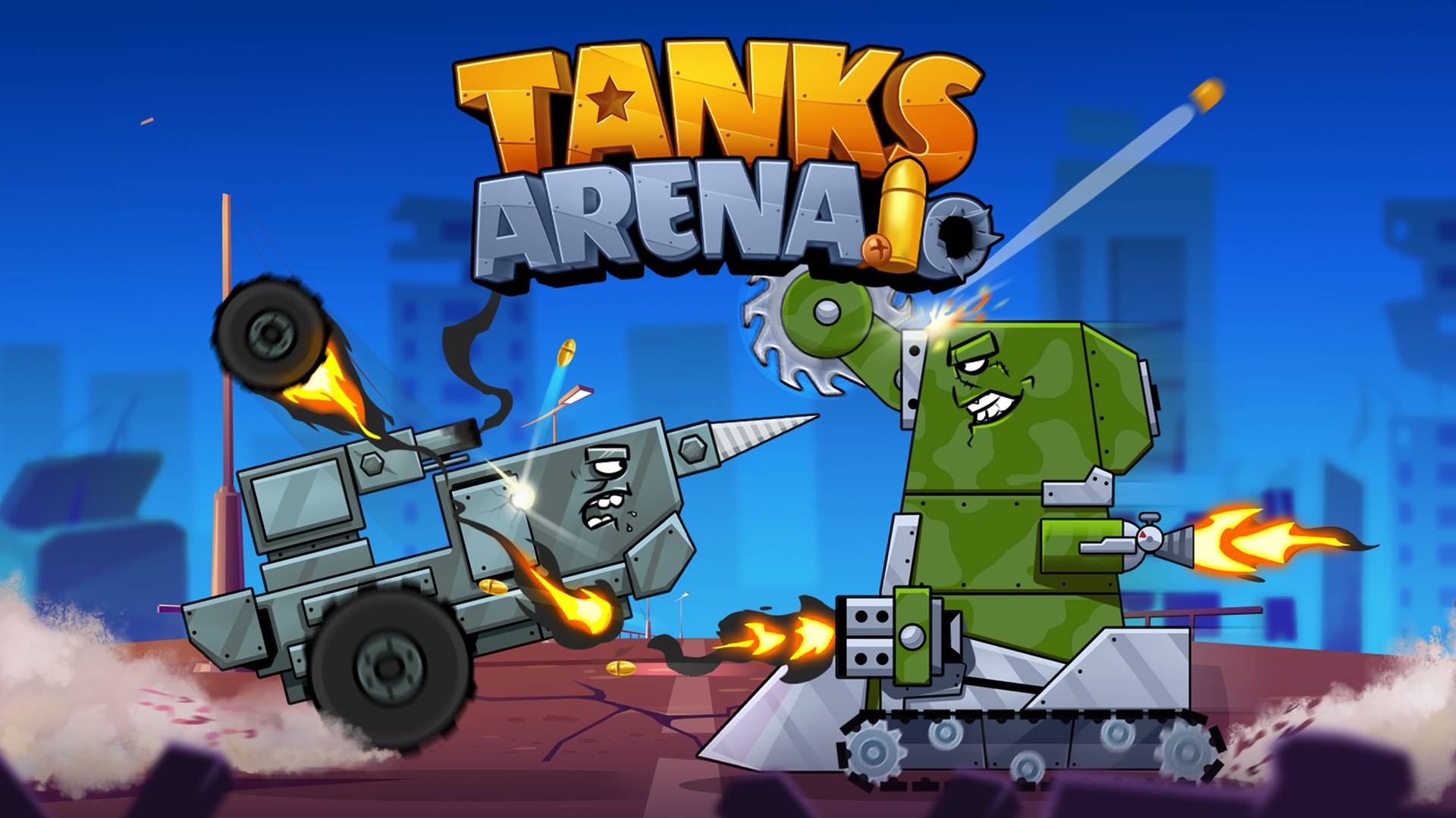 DIEP.IO VS ARRAS.IO - OFFICIAL IO TANKS GAME VS FAN-MADE IO GAME! -  !