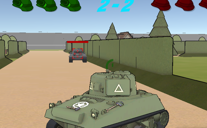 tank battle mini game