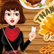 Thanksgiving Party Prep Icon