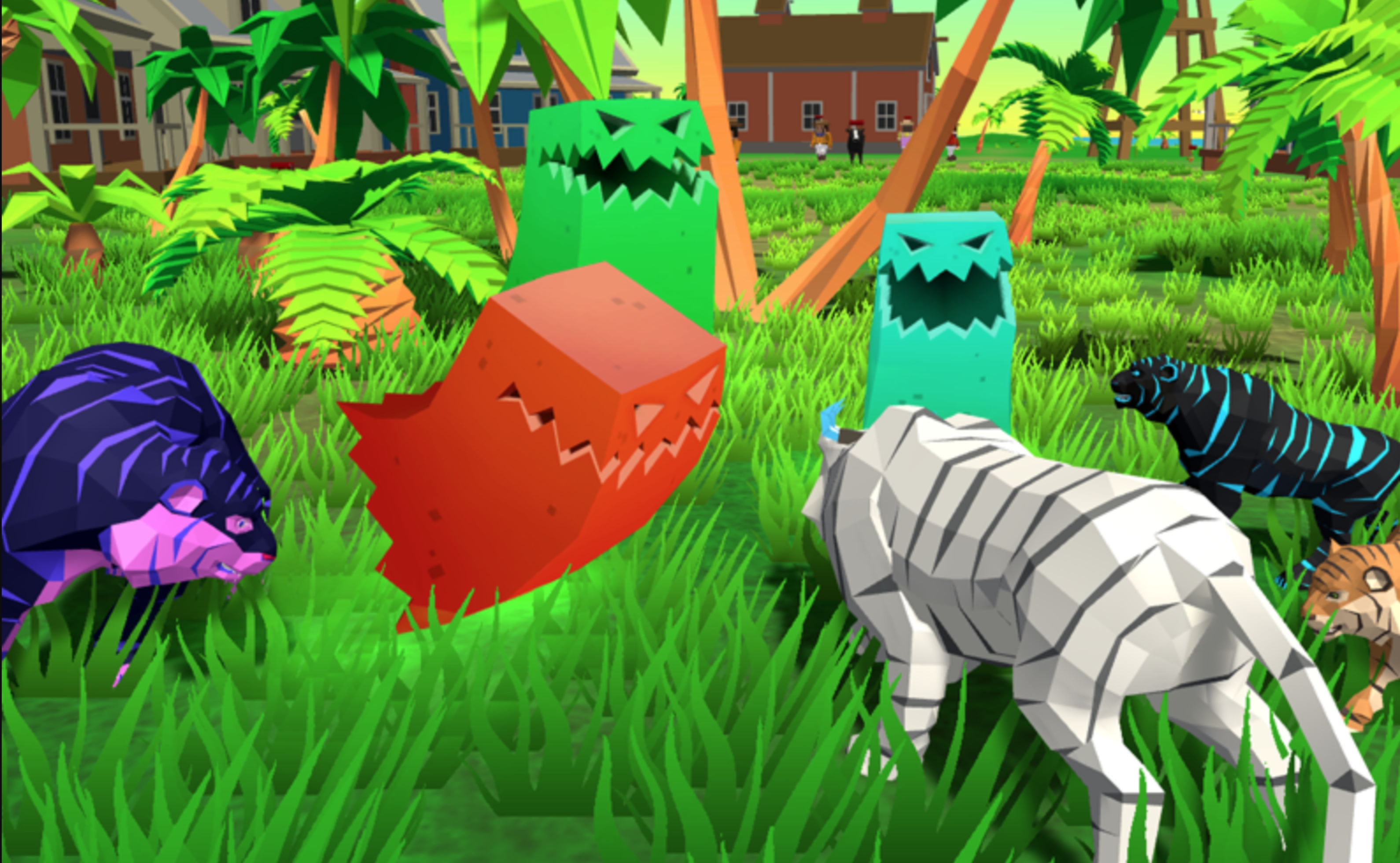 Tiger Simulator 3d Play Tiger Simulator 3d On Crazy Games - lets play wild forest animals showcase roblox gaming