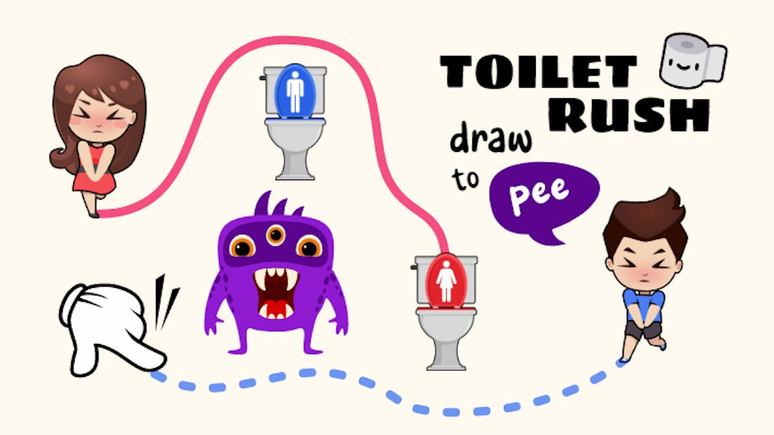 Toilet Rush - Draw Puzzle 🕹️ Chơi Toilet Rush - Draw Puzzle Trên Crazygames