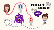 Toilet Rush - Draw Puzzle