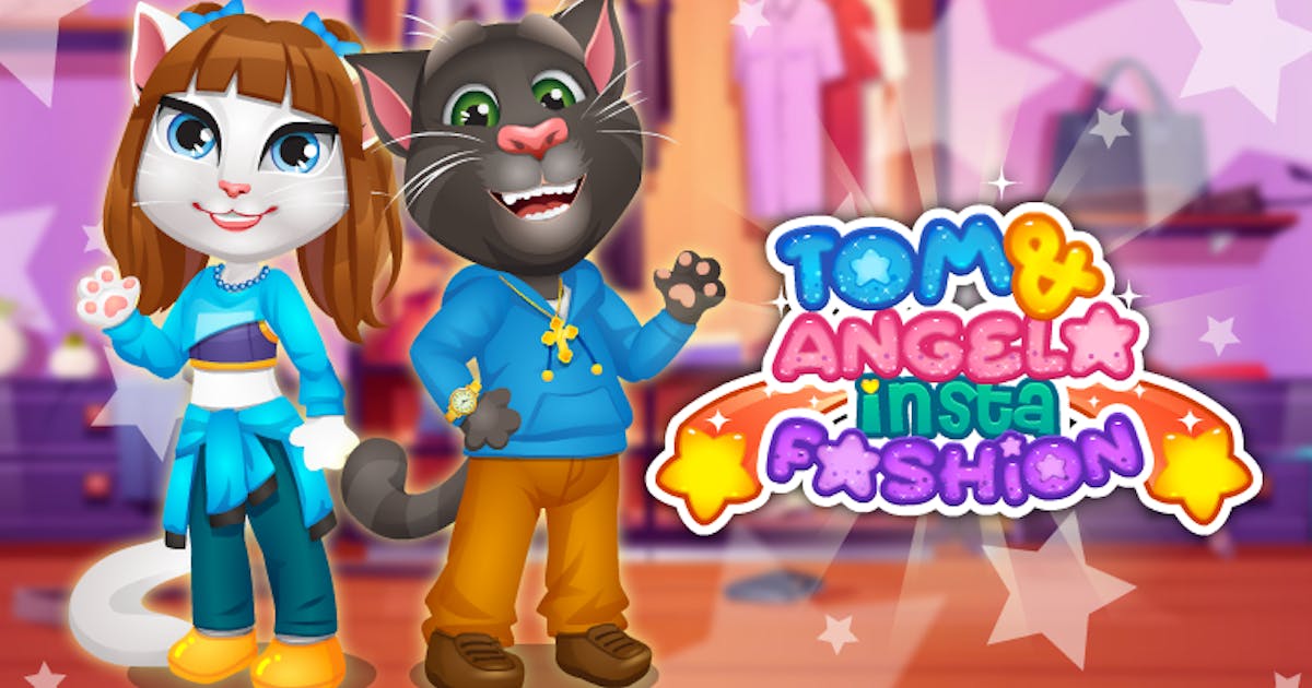 Tom and Angela Insta Fashion 🕹️ Play Tom and Angela Insta Fashion on  CrazyGames