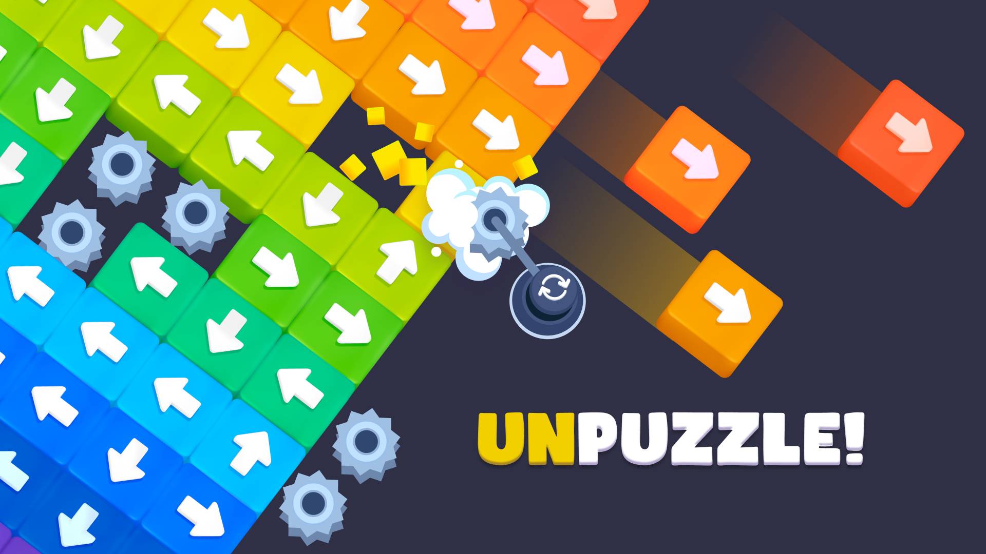 Unpuzzle: Tap Away Puzzle Game 🕹️ Играть на CrazyGames