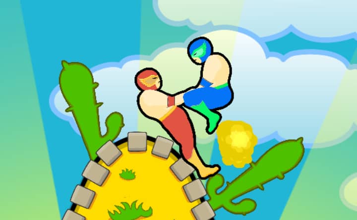 Wrestle Jump Play Wrestle Jump on CrazyGames