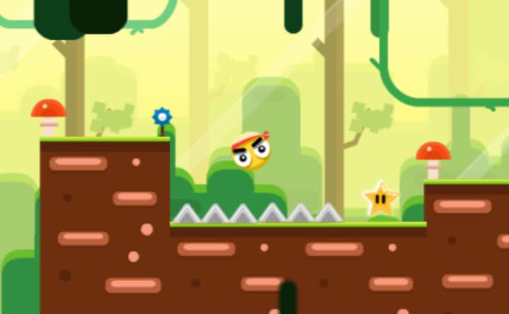 Yellow Ball Adventure — Грайте Yellow Ball Adventure на Crazy Games