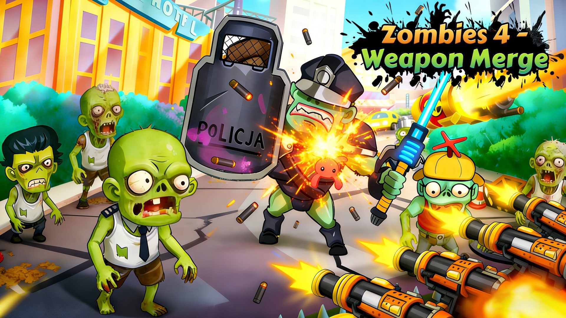 Zombies 4 Weapon Merge