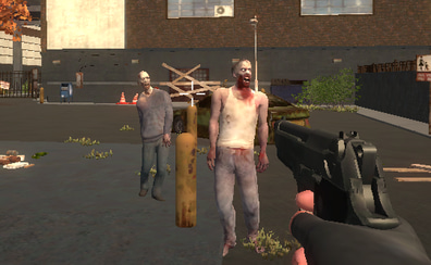 Zombie vs Janitor